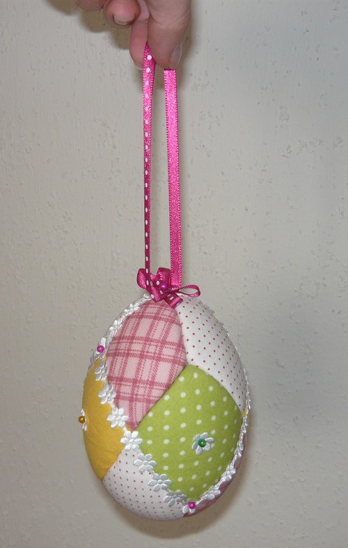 Velikonoční patchwork vajíčko — foto 2