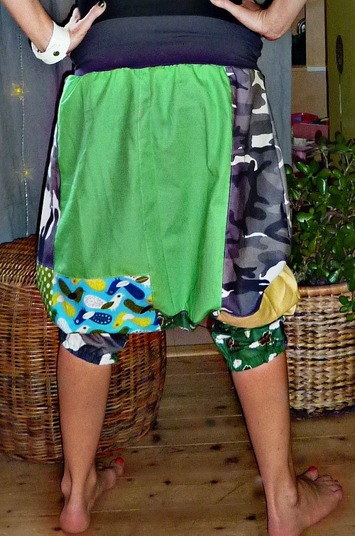 Kalhoty/šortky 2v1 Aladinky green — foto 2