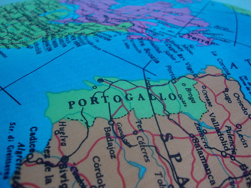 Polštářek - mapa světa — foto 6