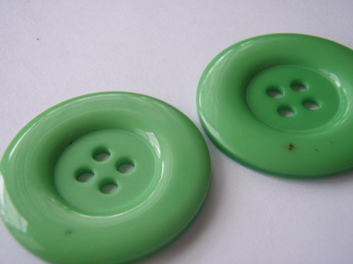 Knoflík maxi zelený — foto 2