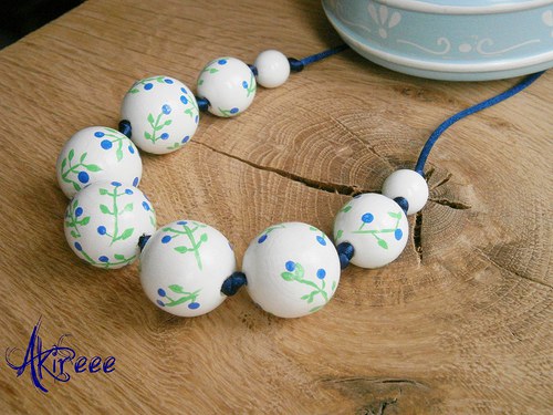 Blueberry - náhrdelník — foto 2