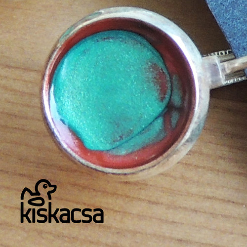 Náušky červenozelené — foto 2