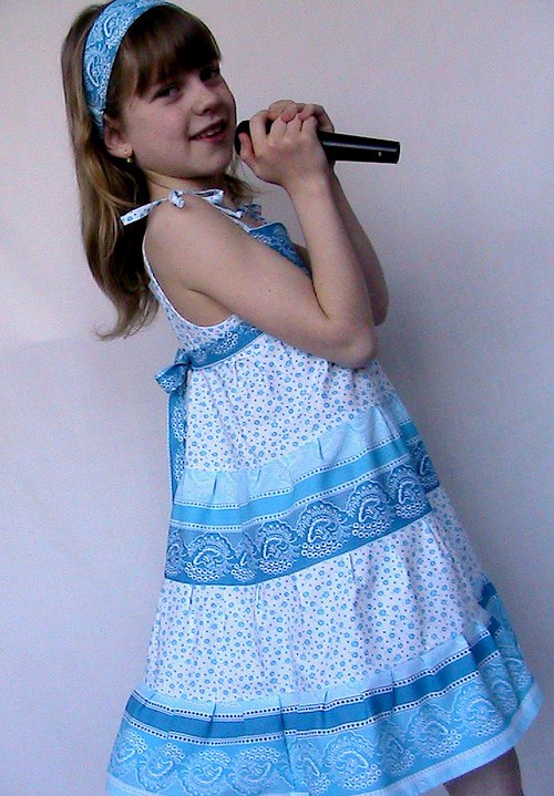 Šátek + Čelenka - Tyrkysové Nebe — foto 3