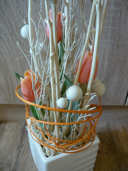 Oranžové tulipány — foto 2