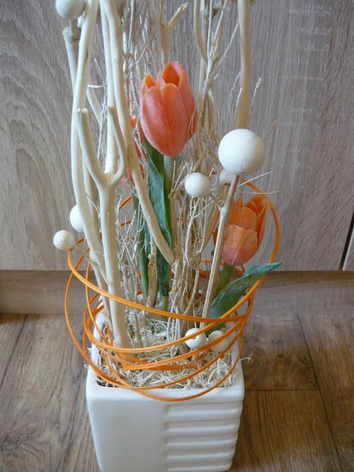 Oranžové tulipány — foto 4