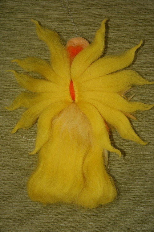 Víla - Sluneční paní - cca 27 cm — foto 5