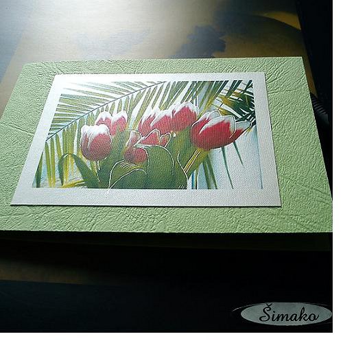 Tulipány...sada 3 přání — foto 3
