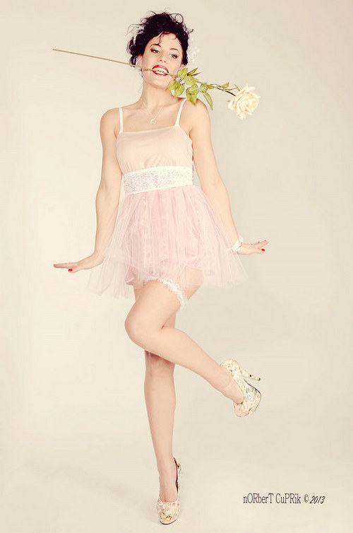 Tylová růžová Pin-up :) — foto 2