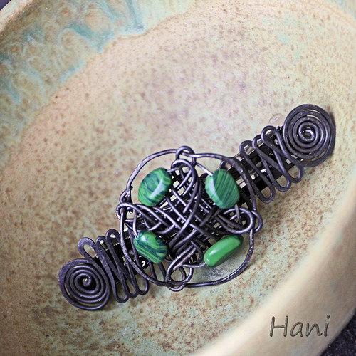 Tajemný amulet - spona 7 cm — foto 6