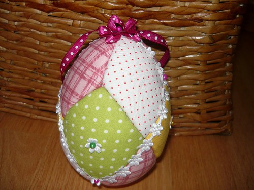 Velikonoční patchwork vajíčko — foto 6
