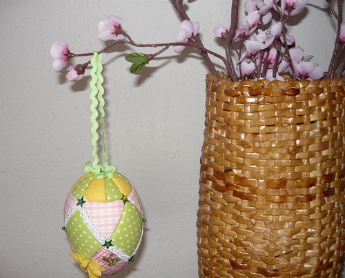 Velikonoční patchwork vajíčko — foto 5