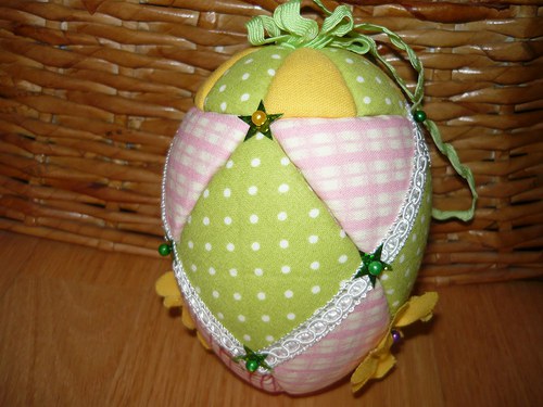 Velikonoční patchwork vajíčko — foto 6