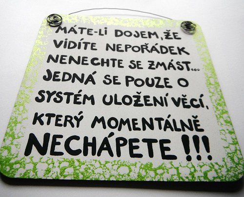 Máte-li dojem, že vidíte nepořádek,... — foto 4