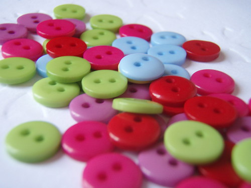 Knoflíček mini 10 ks mix barev — foto 2