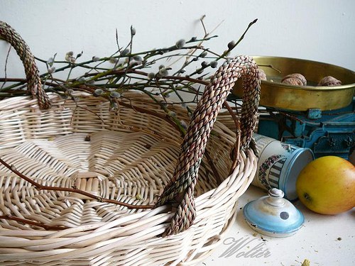 Mísa, ošatka či košík - bílé proutí — foto 5