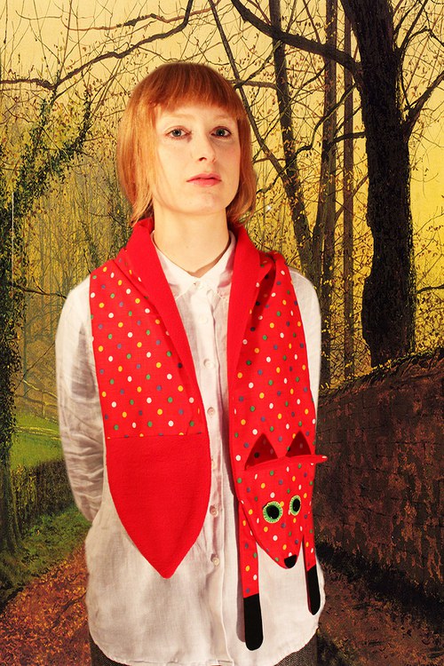 Šála liška červená — foto 2