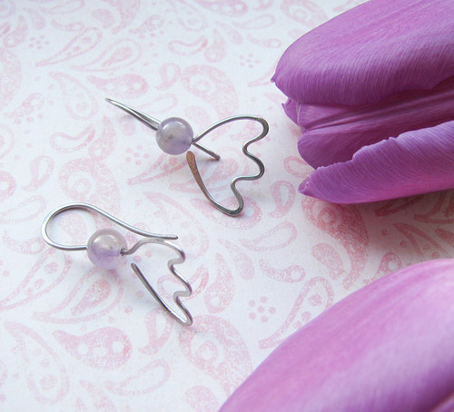Tulipánky mini- ametystové — foto 2