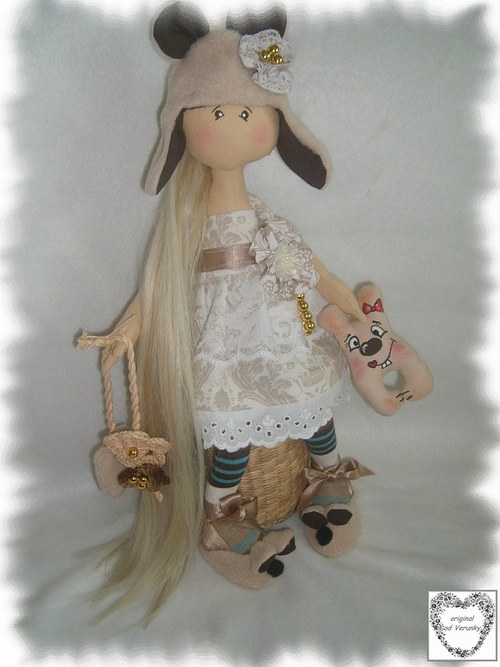 MEDVÍDKOVÁ HOLČIČKA -JOHANNE-sleva!!!!!!!!!!!!!!!! — foto 4