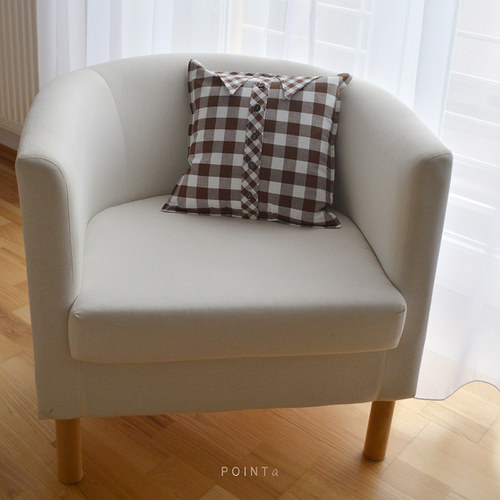 Polštář Košiláček (hnědá kostka II) — foto 3