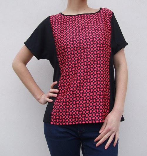 Hedvábný kimono top — foto 4