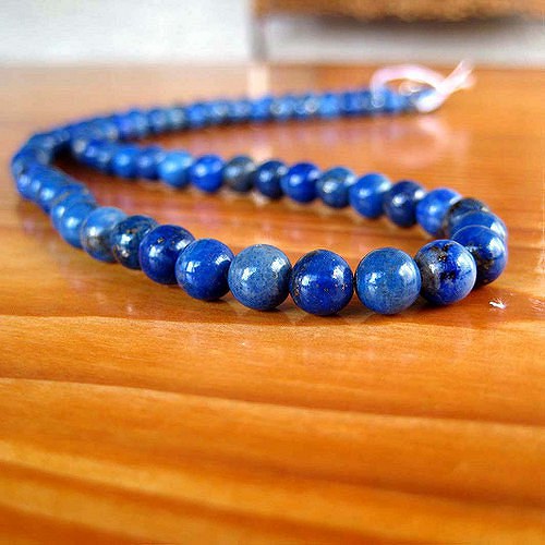 Lapis Lazuli 4mm - 4ks — foto 2