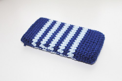Obal na smartphone - modré — foto 2