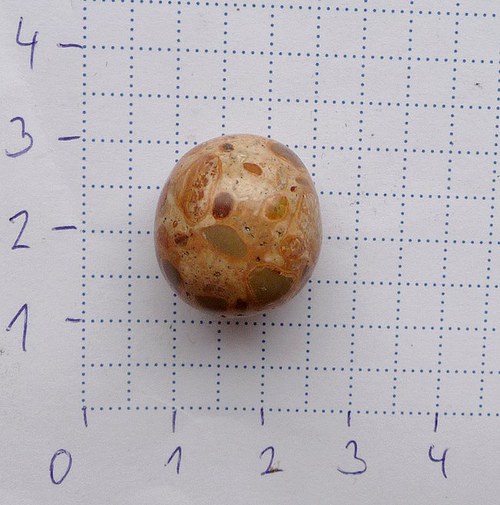 Jaspis leopard - valounek 1ks — foto 2