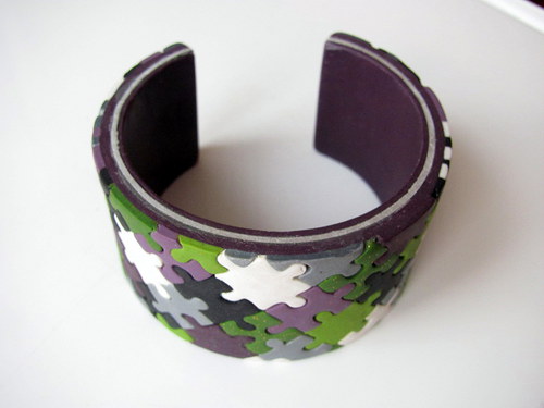 Náramek z Puzzle — foto 3