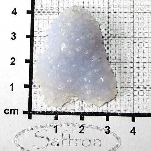 Modrý chalcedon - řez krápníkem č.5 — foto 2