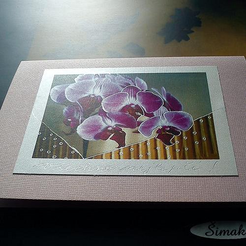 Orchidej (nejen) pro maminku...sada 3 přání — foto 3