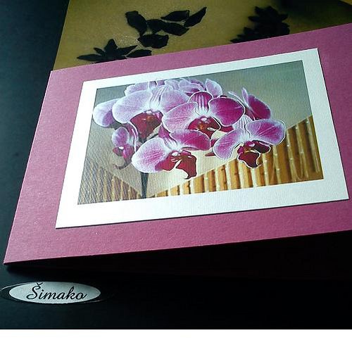 Orchidej (nejen) pro maminku...sada 3 přání — foto 4