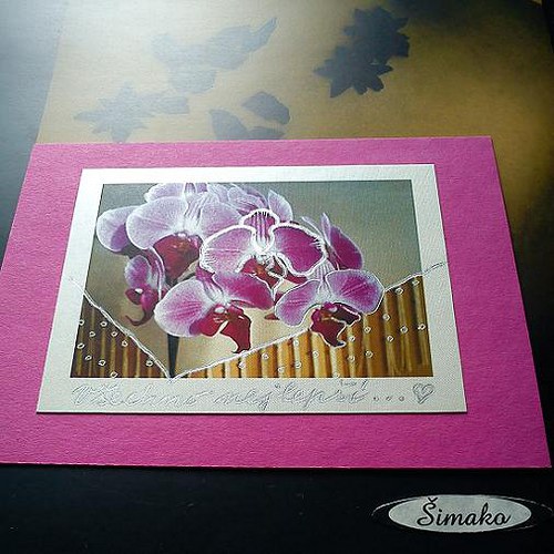 Orchidej (nejen) pro maminku...sada 3 přání — foto 5