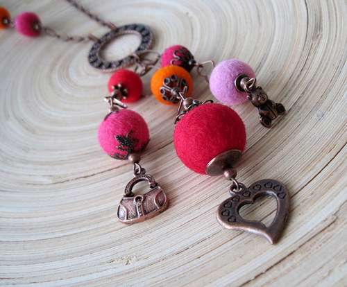 Vintage nahrdelník...LOVE... — foto 3
