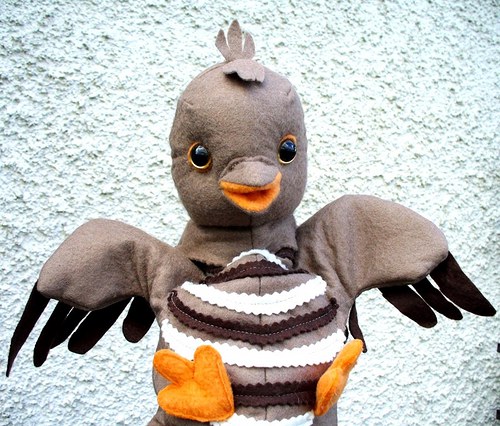 Maňásek kukačka - ovčí rouno — foto 2