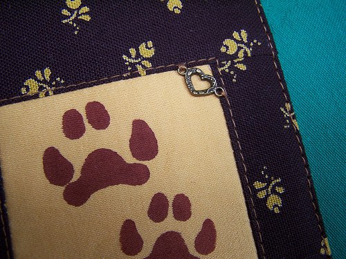 Obal s ťapkami ( + notes A6) — foto 3