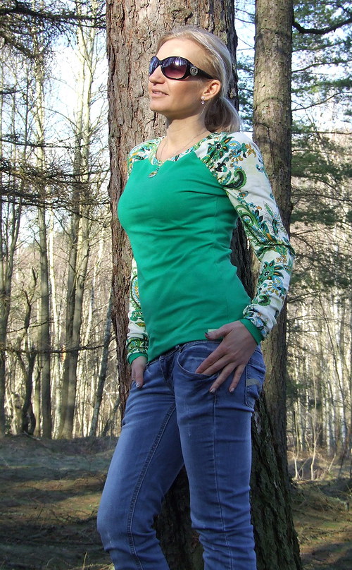 Tríčooo dl.rukáv - zelené — foto 3