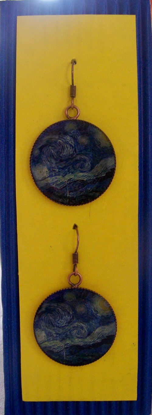 Naušnice van gogh — foto 2