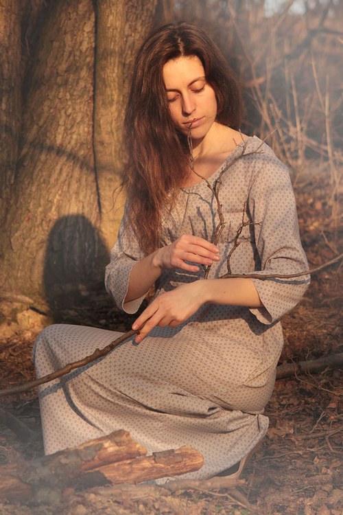 Maxišaty Misty Violet — foto 3