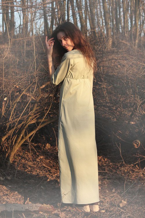 Maxišaty Misty Mint — foto 2