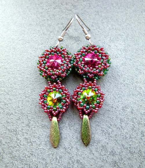 Duhovky okaté - Fuchsia & Vitrail medium — foto 3