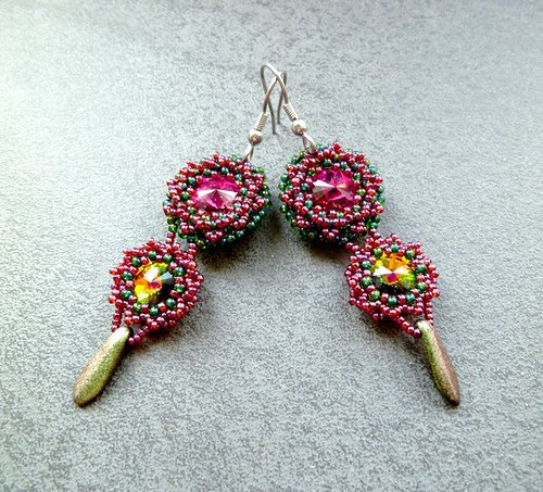 Duhovky okaté - Fuchsia & Vitrail medium — foto 4