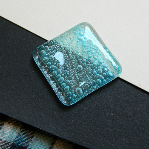Fusingové sklíčko 3x3 cm — foto 2