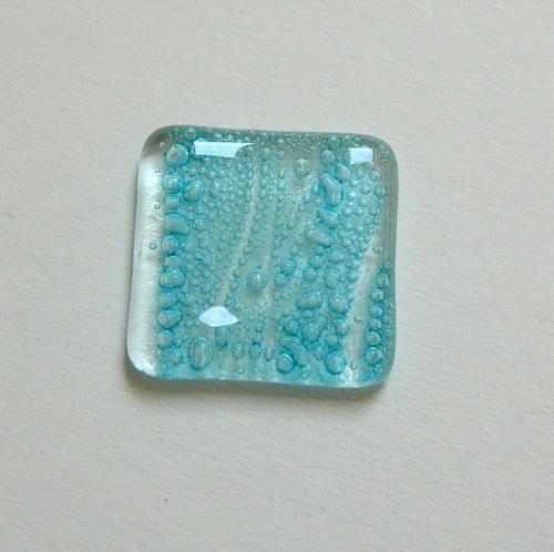 Fusingové sklíčko 3x3 cm — foto 3