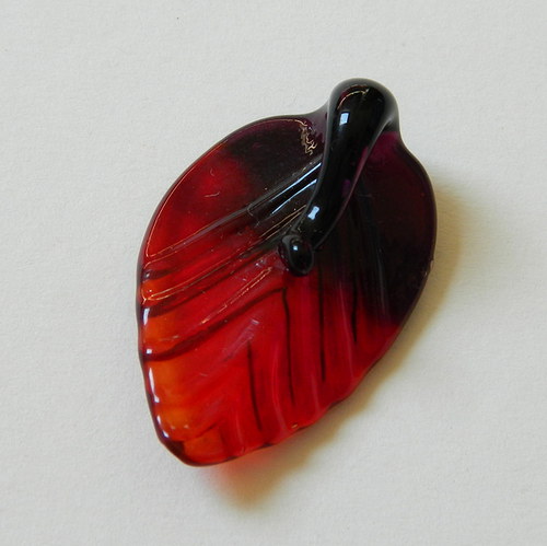 Červený list, 43x25mm — foto 2