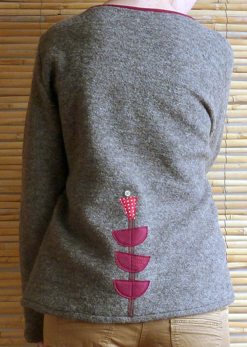 Zavinovací svetr — foto 3