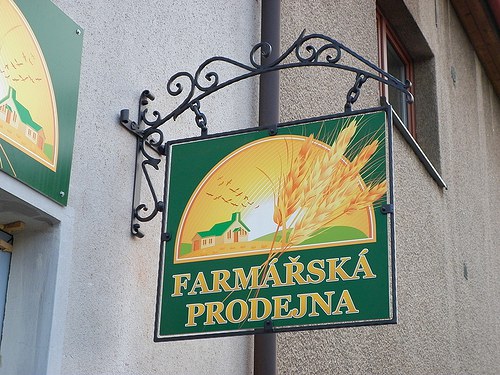 Kovaná konzole pro reklamní ceduli — foto 2