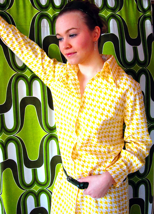 Košilové šaty v RETRO stylu — foto 2