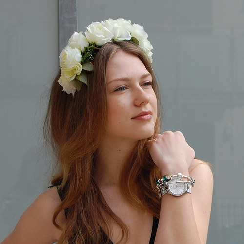 Roses svatební sen ... čelenka — foto 2