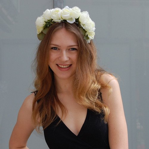 Roses svatební sen ... čelenka — foto 5