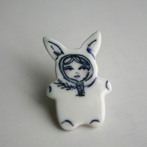 Ono v učení (porcelán.brož) — foto 2